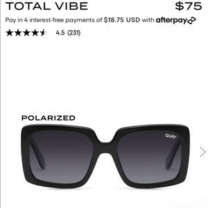 Quay TOTAL VIBE Sunglasses